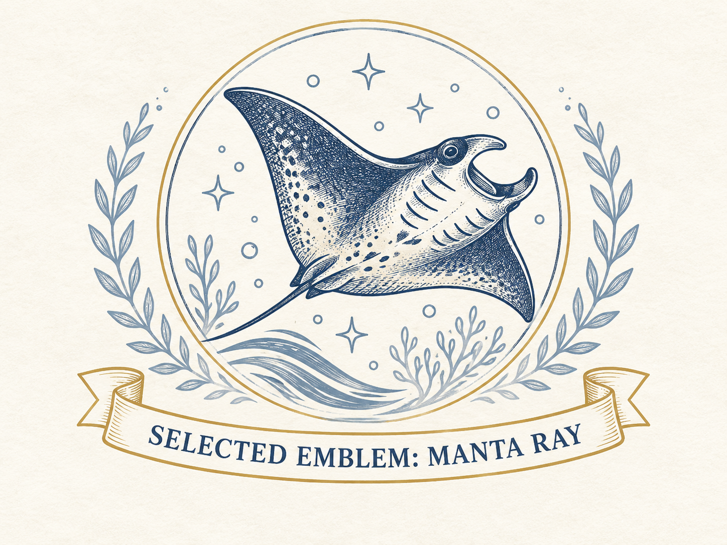 Manta Ray emblem