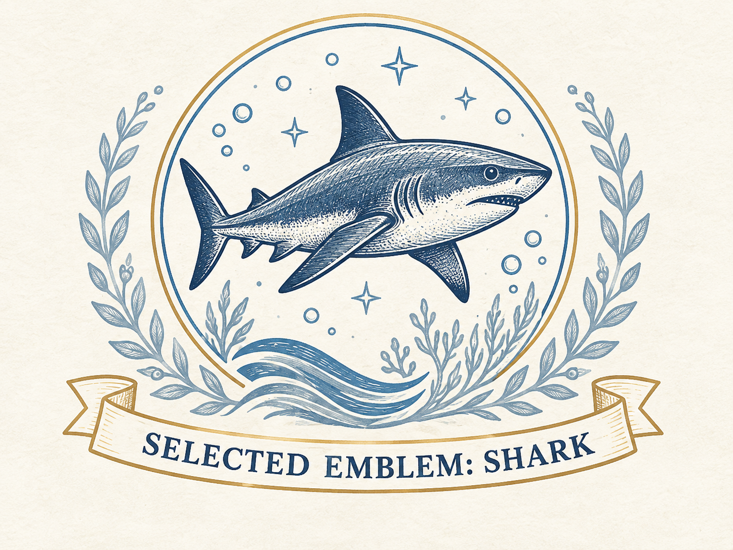 Shark emblem