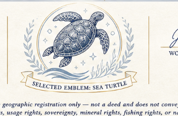 Sea Turtle emblem